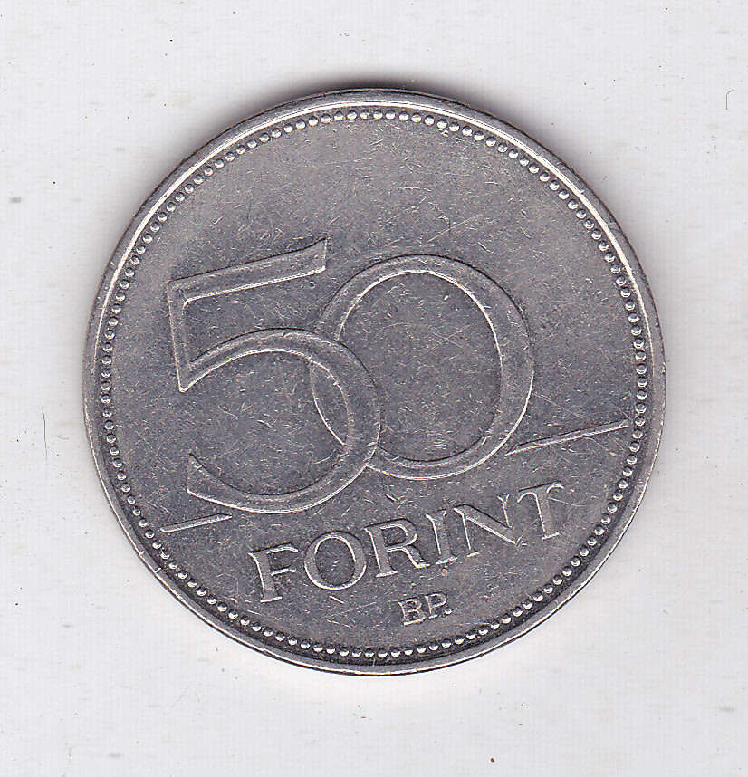HUNGARY 50 FORINT 2007 HIGH GRADE