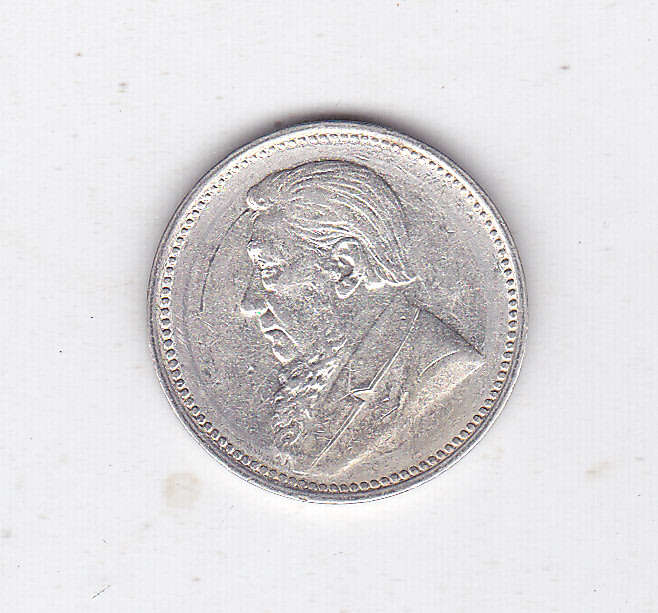 ZAR KRUGER TICKEY 3D 1897 AUNC