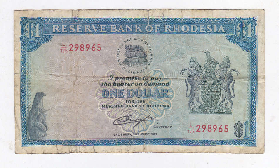 RHODESIA $1 1979