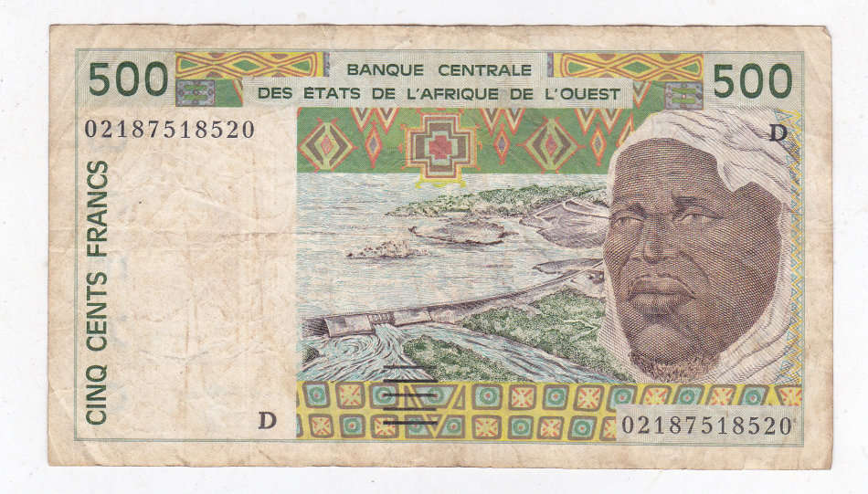 MALI 500 FRANCS