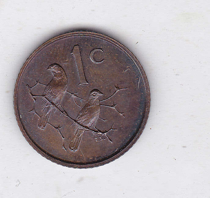 SOUTH AFRICA 1 CENT 1965 PROOF (ENGLISH)