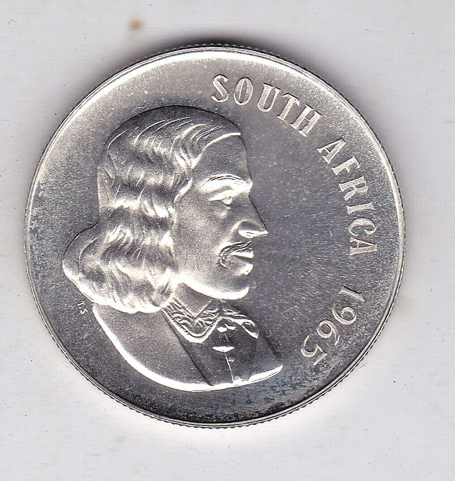 SOUTH AFRICA R1 1965 PROOF 9ENGLISH)