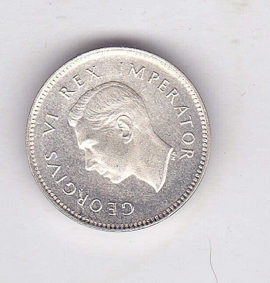 SOUTH AFRICA 3 D 1947 UNC