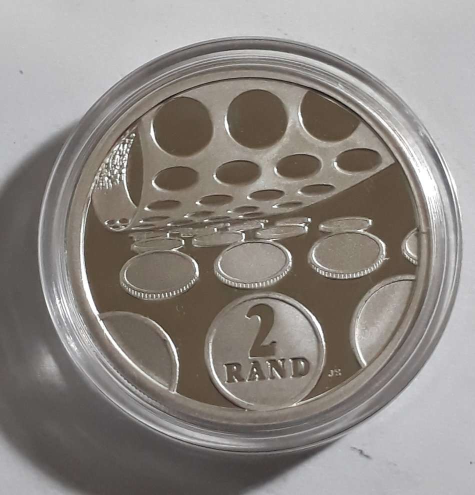 SOUTH AFRICA R2 PROOF 1992 BARCELONA OLYMPICS