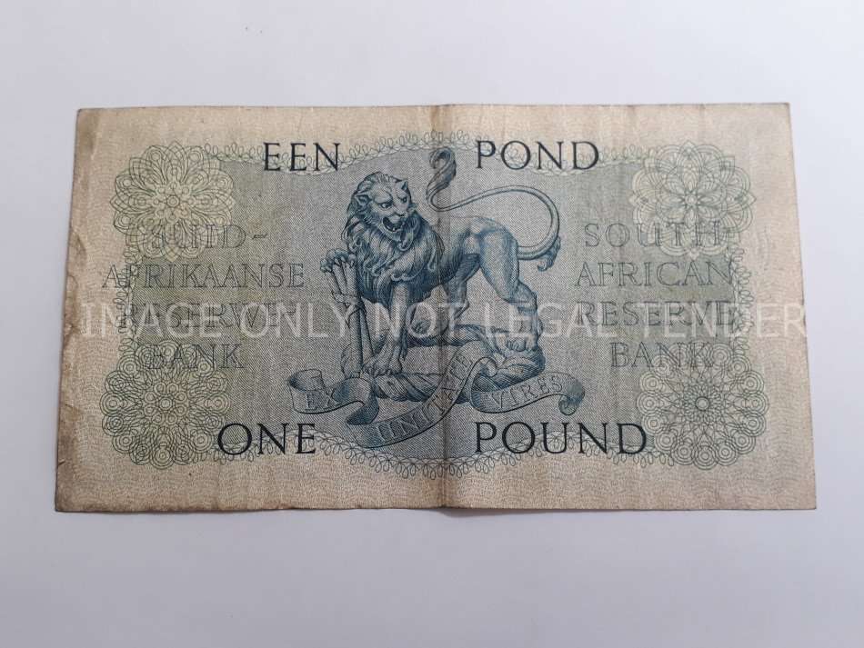 SOUTH AFRICA DE KOCK POUND B283 967818 - 1957