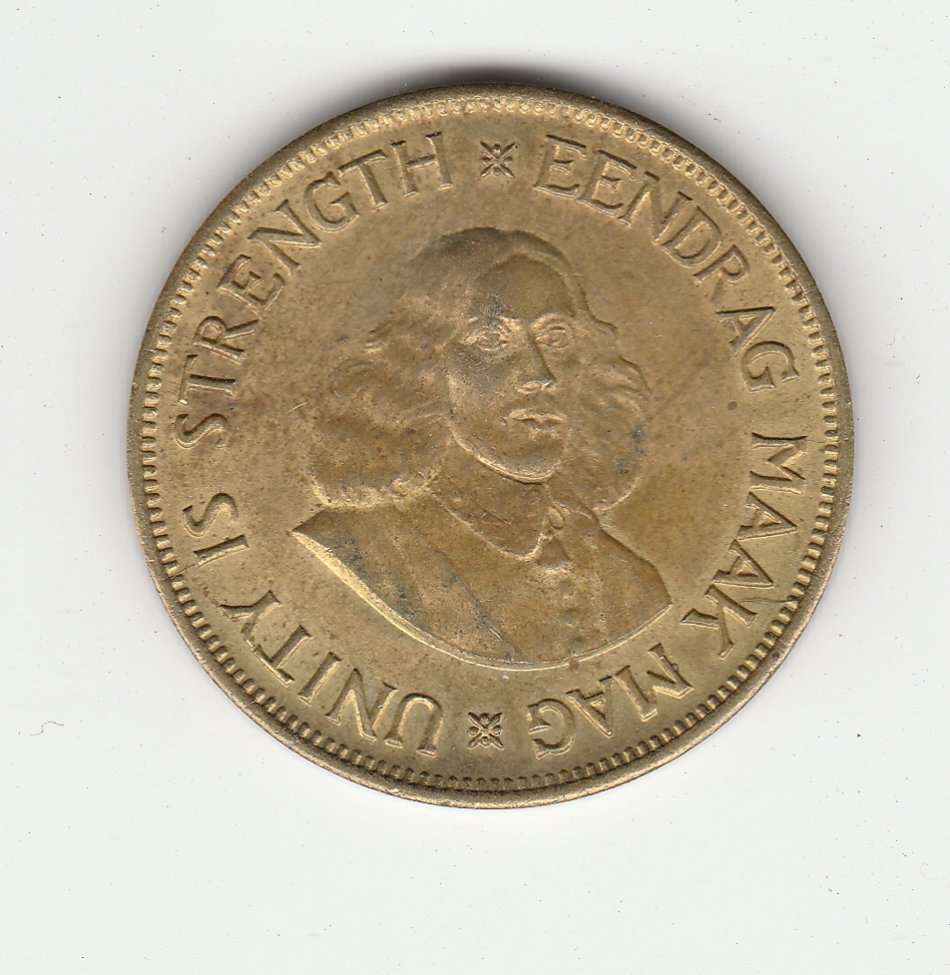 SOUTH AFRICA 1 CENT 1961 HIGH-GRADE