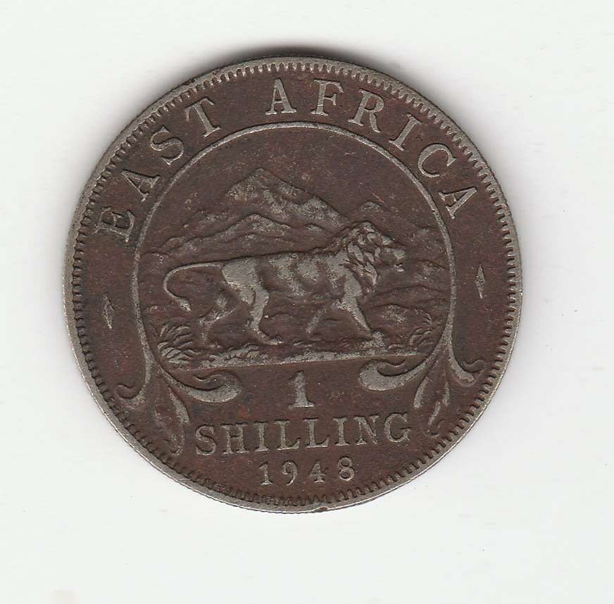EAST AFRICA 1 SHILLING 1948