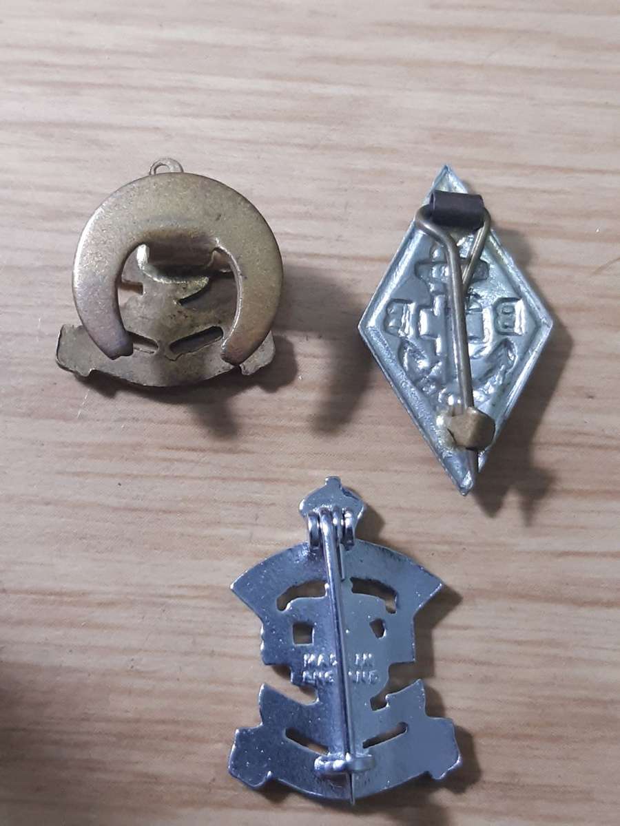 BOYS BRIGADE BADGES X 3 - INCLUDING CORONATION 1953