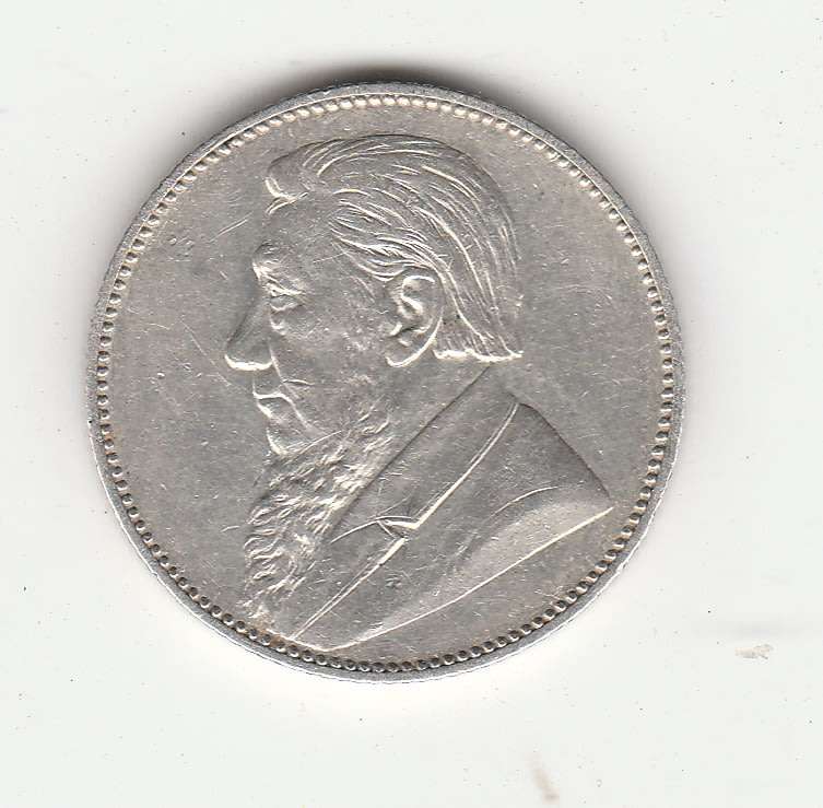 ZAR KRUGER SHILLING 1897 LOVELY CONDITION AUNC