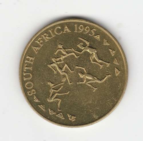 RUGBY WORLD CUP 1995 SOUTH AFRICA MEDALLION