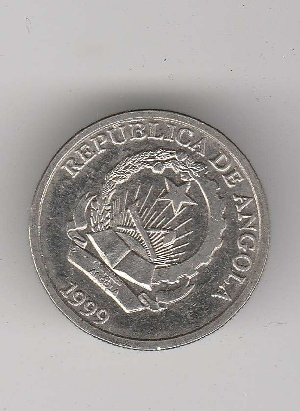 ANGOLA 1 KWANZA 1999 HIGH GRADE