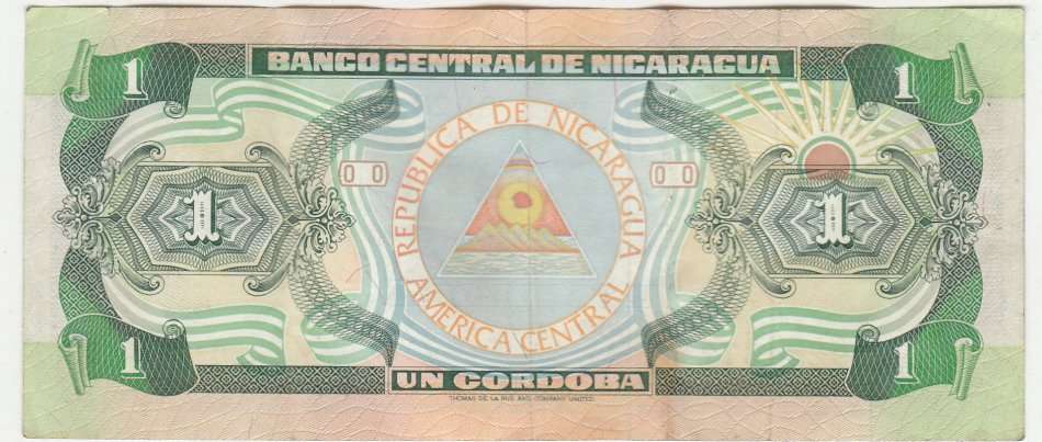 NICARAGUA 1 CORDOBA 1990