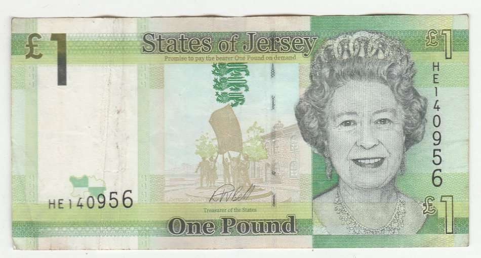 JERSEY POUND LA HOUGUE BIE