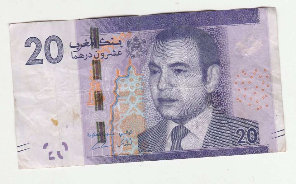 MOROCCO 20 DIRHAM 2012