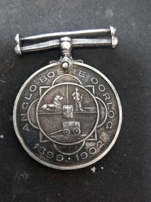 ANGLO BOER WAR MEDAL KORPL VOSTER - NAMING COMPROMISED