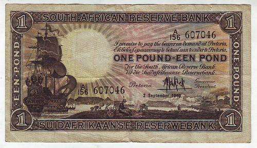 ONE POUND DE KOCK A 156 607046   - 2-SEPTEMBER-1946