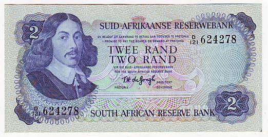 TWO RANDS DE JONGH  D121624278 - AU