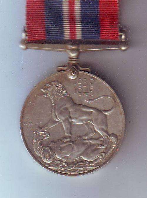 THE WAR MEDAL 1939-1945 - UNNAMED