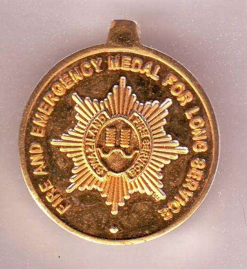 FIRE AND EMERGENCY MEDAL FOR LONG SERVICE SWAZILAND