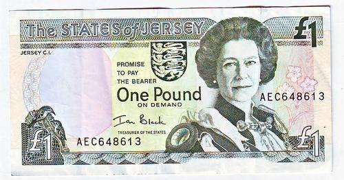 THE STATES OF JERSEY 1 POUND - CHURCH