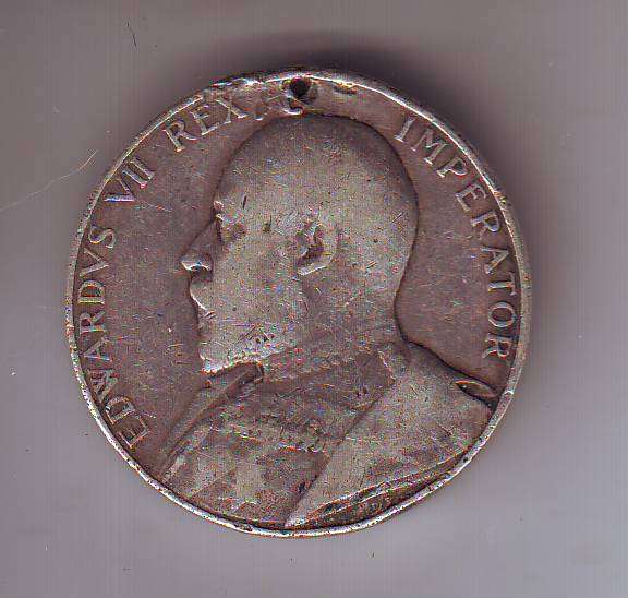 KINGS SOUTH AFRICA MEDAL - 2862 PTE S. BAKER S WALES BORD