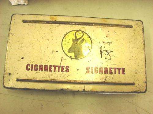 CIGARETTE BOX SPRINGBOK - TIN