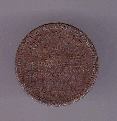 FICHA COCA-COLA M.R. PARA UNICAMENTE VENDADORES AUTOMATICA PARA TOKEN