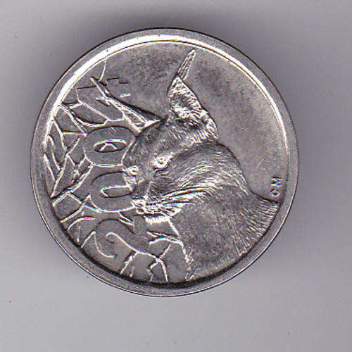 THE SOUTH AFRICAN MINT COIN WORLD TOKEN 2004 CAT