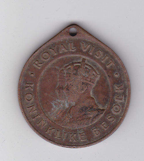 UNION OF SOUTH AFRICA ROYAL VISIT 1947 MEDAL
