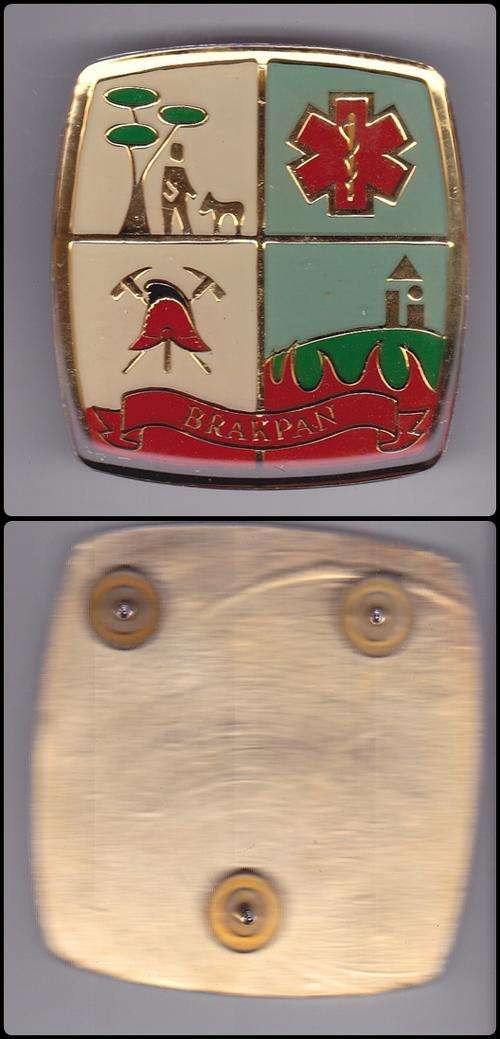 BRAKPAN FIRE BRIGADE BELT BUCKLE