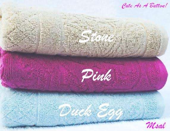 CUTE AS A BUTTON HAND TOWEL! AFFORDABLE QUALITY!
