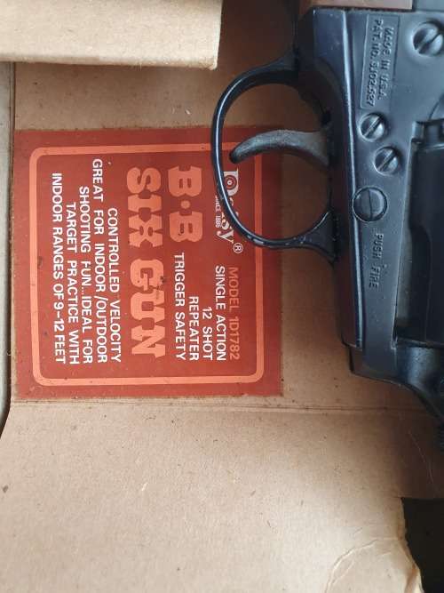 DAISY B.B. SIX GUN MODEL1782 BB GUN RARE VINTAGE COLLECTIBLE