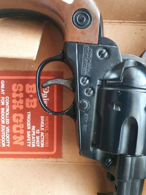 DAISY B.B. SIX GUN MODEL1782 BB GUN RARE VINTAGE COLLECTIBLE