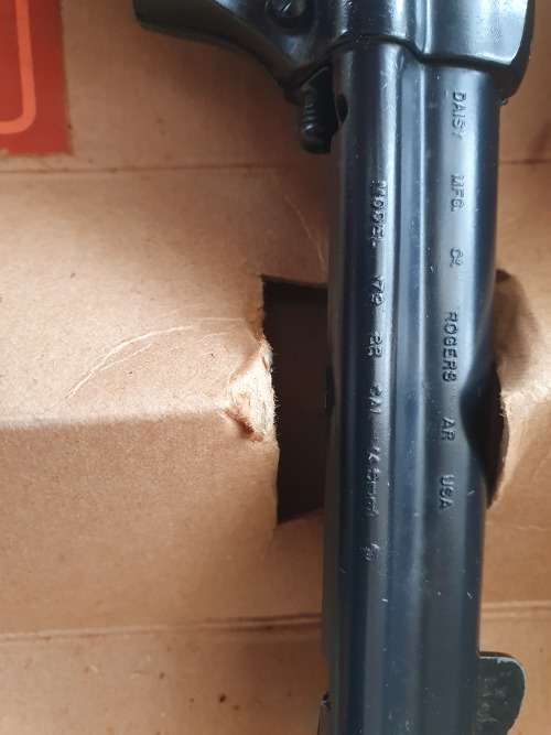 DAISY B.B. SIX GUN MODEL1782 BB GUN RARE VINTAGE COLLECTIBLE
