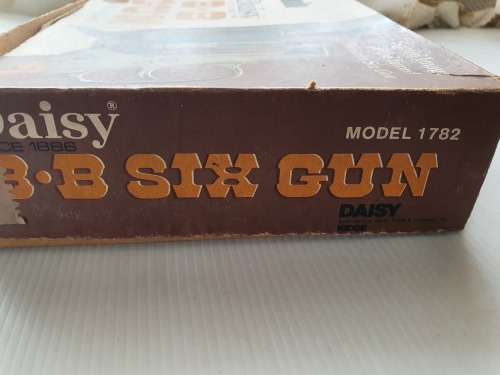 DAISY B.B. SIX GUN MODEL1782 BB GUN RARE VINTAGE COLLECTIBLE