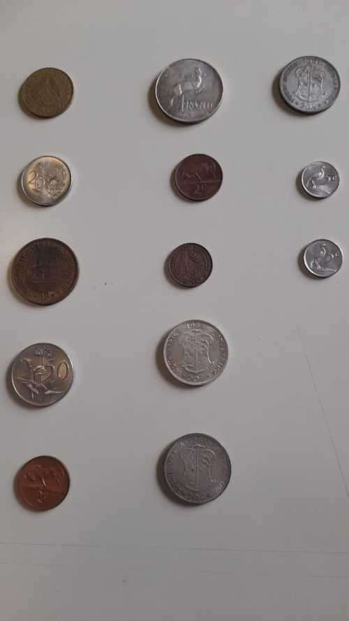 lot of South African coins