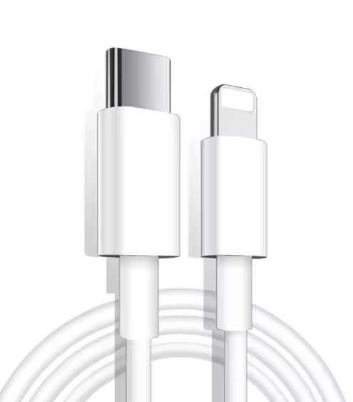 High quality USB-C to lightning charging cable (1m)
