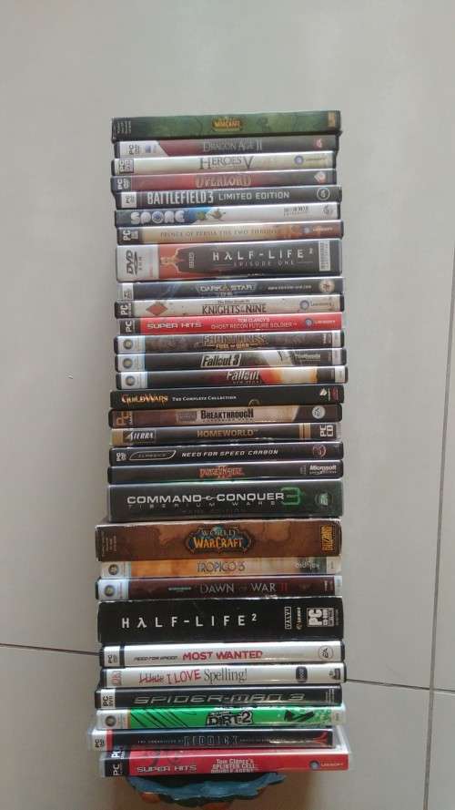 Fantastic Lot of 30 PC Games - Great Titles  **BID FOR ALL**