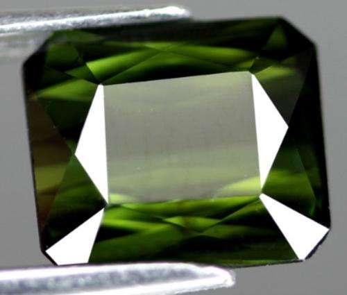 1.73CT OCTAGON NEON GREEN 100% NATURAL TOURMALINE - ERV R25'392.00