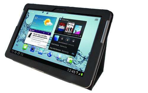 Samsung Galaxy Tablet 10.1" 1 & 2 and Note 10.1 (P7510,P5100 & N8000) cover case with stand