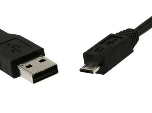 1 Meter micro-USB to USB Data Cable (For charging or exchanging data) - Nokia, Blackberry, HTC etc
