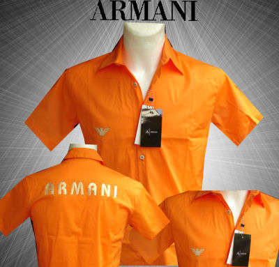 GIORGIO ARMANI Body Dress Shirt  L (5550)