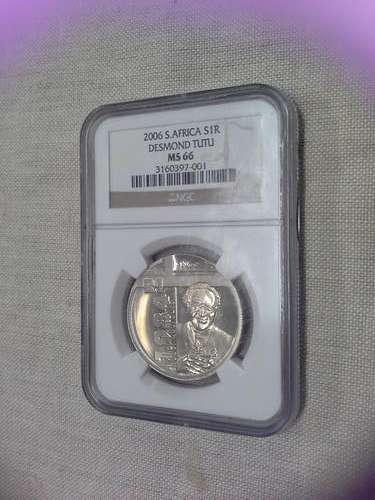 2006 DESMOND TUTU S1R MS66 STARTING AT R1