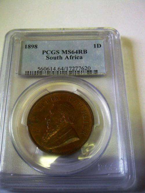 !!!!GET YOUR PENNY TODAY!!!!1898 MS64 RB PENNY!!!!