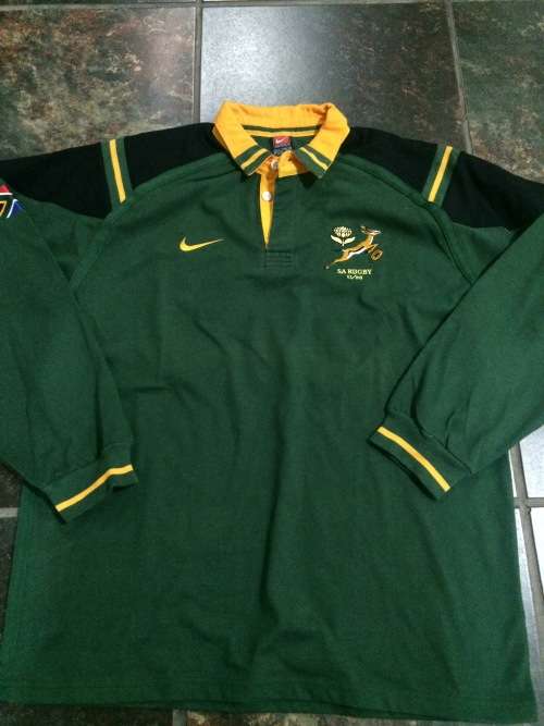 Springbok u23 jersey of De Wet Barry no 12