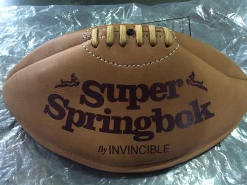 Super Springbok Leather Rugby Ball (Brand new!!!)