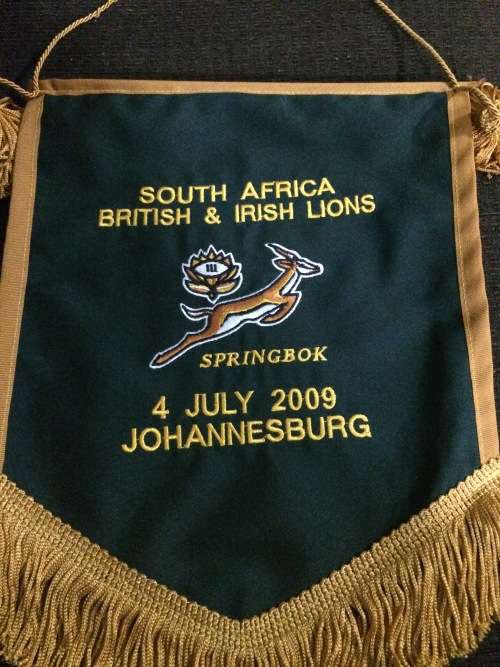 Springbok Pendant SA vs British Lions 4 July 2009