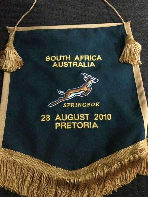 Springbok Pendant SA vs Aus 28 Aug 2010