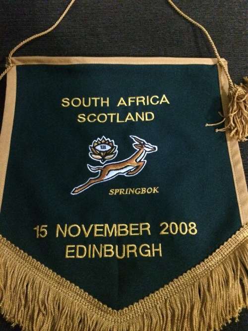 Springbok Pendant SA vs Scotland 15 Nov 2008