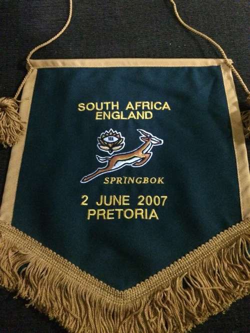 Springbok Pendant SA vs Eng 2 June 2007